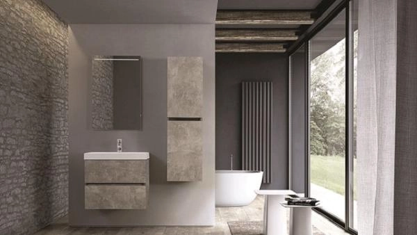 Шкаф Belux Париж П 35 П Бетон Чикаго