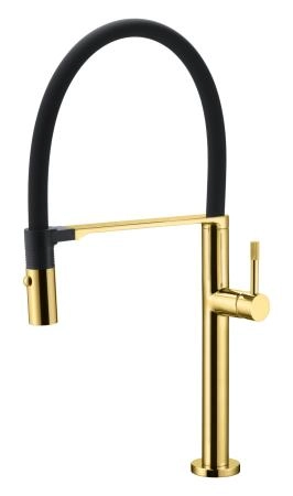 Смеситель для кухни Boheme UNO GOLD 114-G