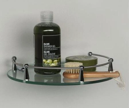 Полка WasserKraft K-566 25 см хром
