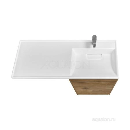Тумба под раковину AQUATON Лондри 60 Дуб Рустикальный без фасада 1A266901LHDR0