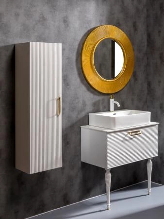 Зеркало Boheme SHINE золото d82 528-G