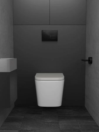 Унитаз KNOTLOR FLOW WC50WG, подвесной белый