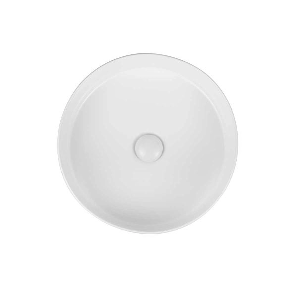 Раковина Vincea VBS-316, 405*405*130, накладная, цвет белый фарфор