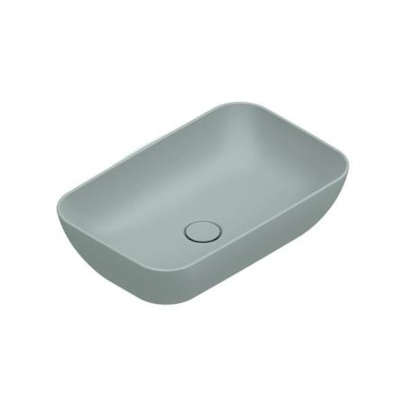 Catalano Green Раковина 60x38см накладная, без отв., цвет: Aqua Satinato
