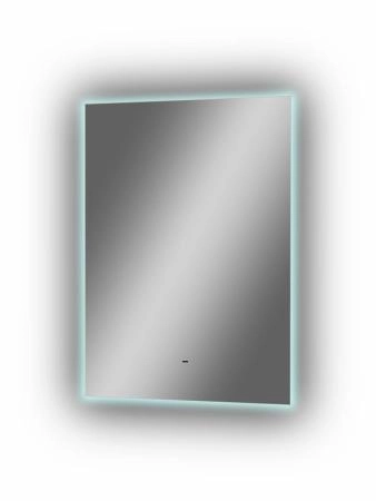 Зеркало Континент Trezhe Led 500х700 с бесконтактным сенсором, холодная подсветка ЗЛП608