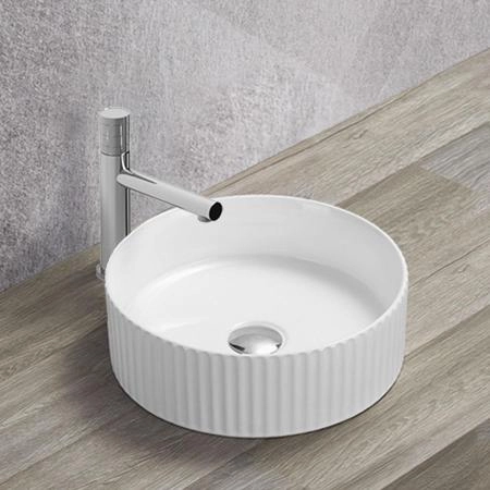 Раковина Vincea VBS-501, 360*360*115, накладная, цвет белый фарфор