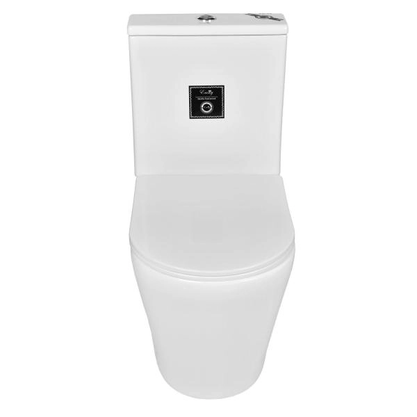 Унитаз EMMY 8004 напольный с бачком и сиденье микролифт термопласт