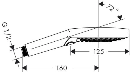 Hansgrohe Raindance Select S 120 26530000 Лейка 3jet