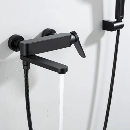Смеситель GAPPO G3210-6 для ванны, черный