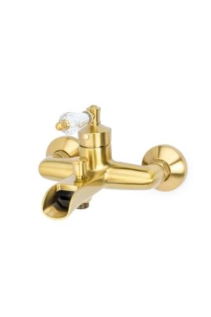 Смеситель для ванны Boheme Vogue бронза с прозрачным SW 203-SW