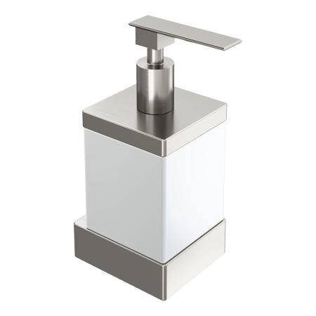 Диспенсер Boheme настенный Qubic Nickel Brush 10727-NB