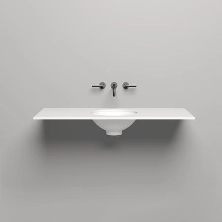 Salini Столешница 120х50х1.5 cм, из материалов S-Stone, цвет: белый матовый