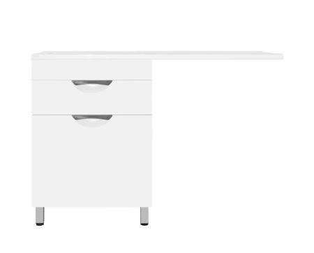 Тумба под раковину Style Line Elfante Жасмин 60 (1 ящ.) с корзиной Люкс PLUS