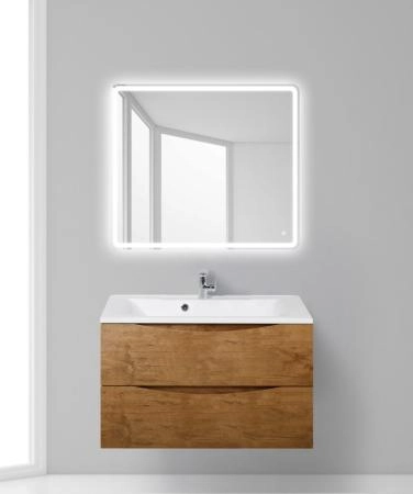 Тумба под раковину Belbagno MARINO Capucino Lucido подвесная 900x450x500 MARINO-900-2C-SO-CL-P