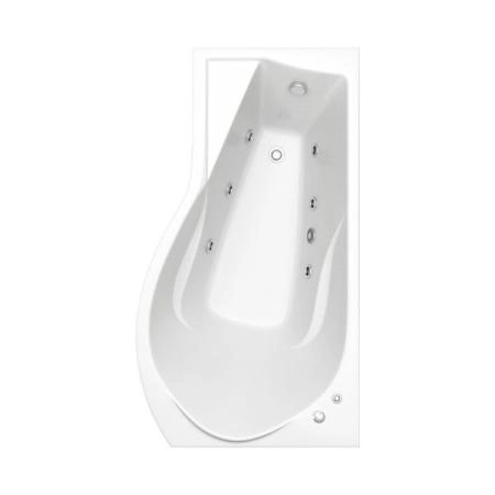 Ванна Bas Капри 170x80 без гидромассажа правая