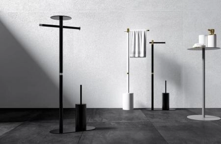 Стойка Boheme 10953-B-CR Серия Q черный-хром