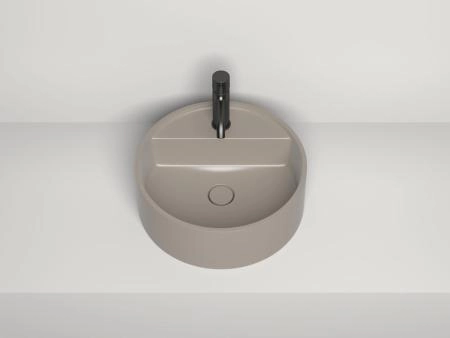 Раковина Salini ARMONIA TOP 02 S-Sense покраска RAL глянцевая 45x45 130116GF накладная без отв.смесителя