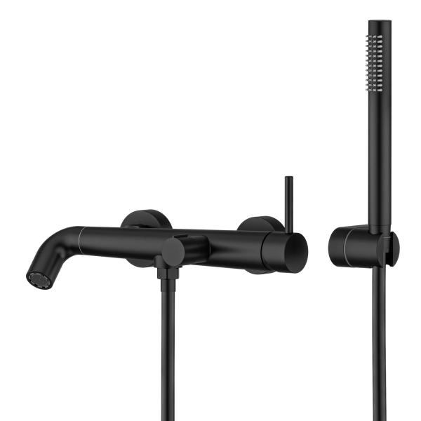 Смеситель KNOTLOR ELIXIR SS-32/BL, черный