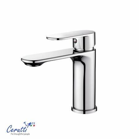 Смеситель для раковины Ceruttispa Орацио (ORAZIO) из латуни, цвет хром