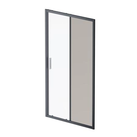 Дверь душевая в нишу AM.PM Gem W90G-110-1-195BG прозрачное, тонированное; профиль черный