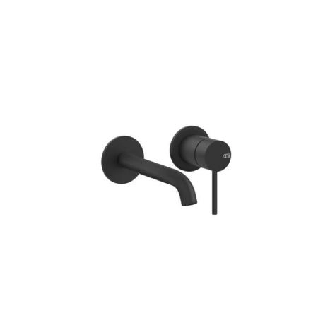 Gessi 316 Встраиваемый смеситель с изливом 146-116мм, внешняя часть, цвет: Black XL