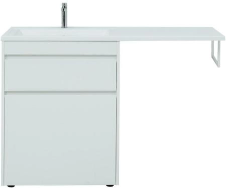 Тумба под раковину Aquanet Токио 68 белый (напольная, 1 ящик)
