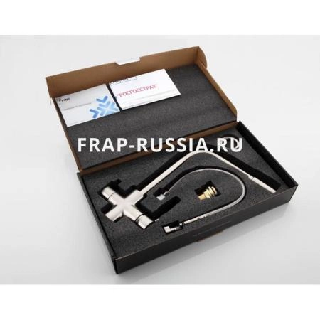 Смеситель Frap F4352-5 для кухни сатин