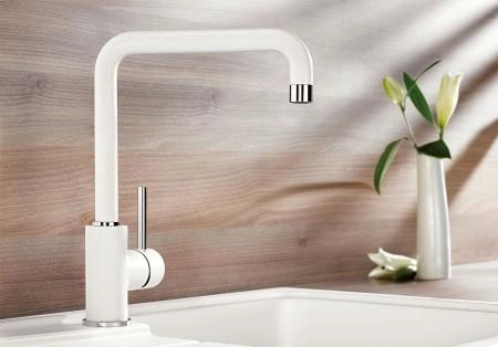 Смеситель Blanco Mili 525127 для кухни белый,белый