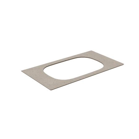 Столешница Kerama Marazzi MAGICA МАДЖИКА MA.2.0.SG540620R\90 Риккарди 90 см, бежевая матовая (без отв. под смеситель)