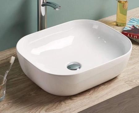 Раковина Ceramalux Серия N 78104MW 50x40 на столешницу цвет белый матовый