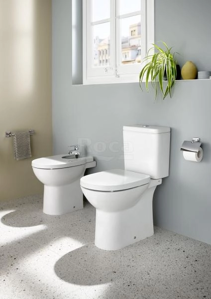 Унитаз (чаша) Roca Debba Round напольная rimless 34299P00Y