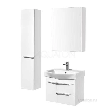 Зеркальный шкаф Aquaton Беверли 65 белый 1A237002BV010