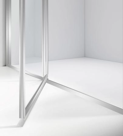 Душевая дверь Vincea Slim 8mm VDP-4SL120CL, хром, стекло прозрачное