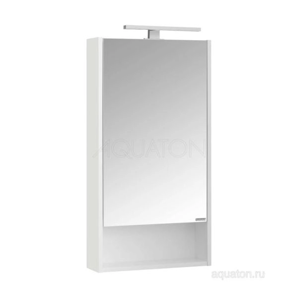 Зеркальный шкаф AQUATON Сканди 45 белый 1A252002SD010