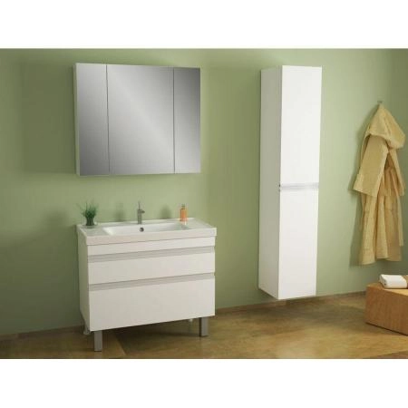 Тумба Dreja Eco Grace Plus 99.0905 70 см, белый лак, 2 ящ, под раковину