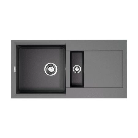 Кухонная мойка Omoikiri Sakaime 86-2-GR Tetogranit/leningrad grey 4993560