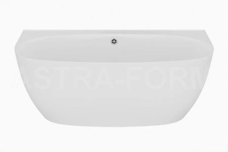Ванна Astra Form АТРИЯ 170х85 пристенная белая иск. камень