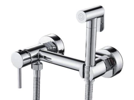 Смеситель скрытого монтажа ESKO с гигиеническим душем SMH02 хром