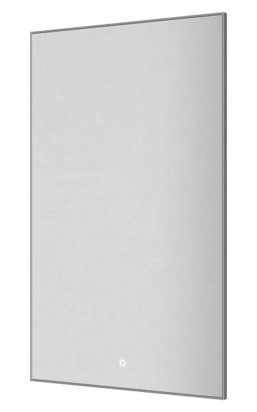 Вертикальное Зеркало Boheme мет. рама, подсв., сенсор, антизапотевание, 100*60, CHROME 569-CR