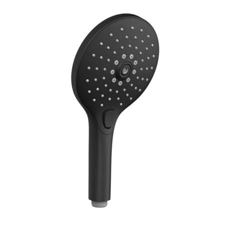 Gessi Emporio shower Ручной душ, с 3 режимами струи с защитой от накипи с кнопочным переключателем, цвет: Black XL