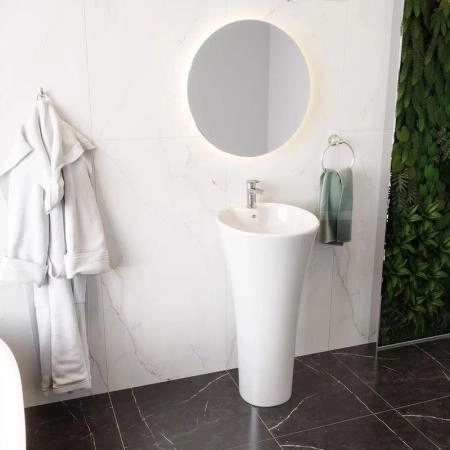 Раковина Cerutti SPA ADELINA CT7274 напольная 455x455x870
