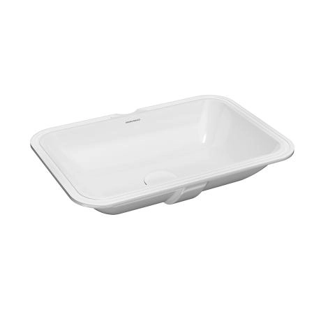 Раковина Kerama Marazzi PLAZA ПЛАЗА PLR.wbu.55 встраиваемая снизу 55, белая глянцевая