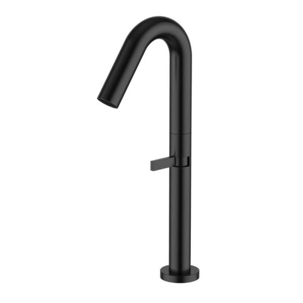 Смеситель KNOTLOR ELIXIR SS-31/BL, высокий черный