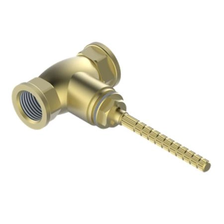 THG General items Встраиваемая часть вентиля 1/2" на гор. воду, закр. вправо, цвет: золото