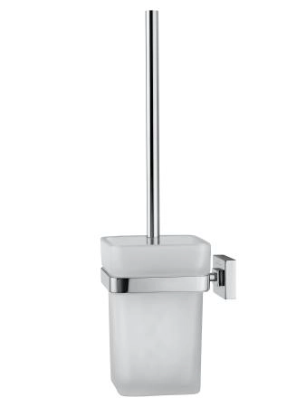 Туалетный ершик в комплекте WONZON & WOGHAND FLAT, Хром (WW-9729)
