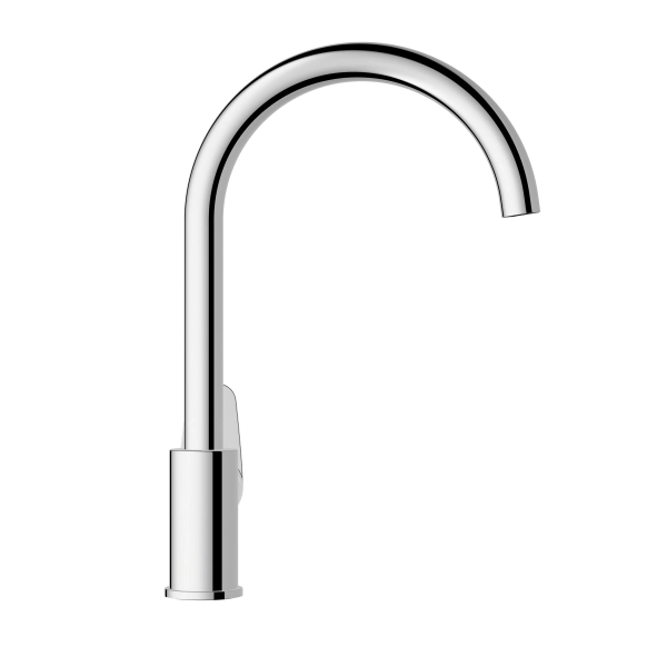 Смеситель VitrA Flow Round  A43407EXP с поворотным изливом однорычажный хром латунь
