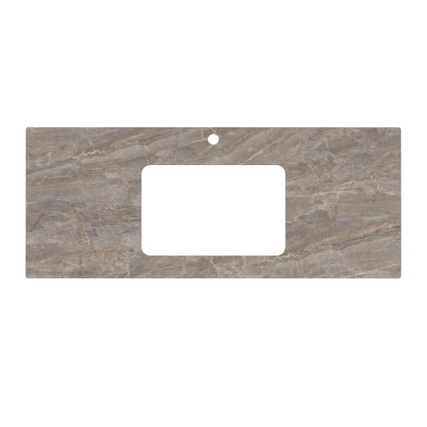 Столешница Kerama Marazzi PLAZA ПЛАЗА PL3.VT280\120 Столешница из керамогранита Парнас 120, пепельный