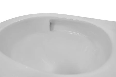 Унитазы Azario Унитаз подвесной безободковый Azario Grado AZ-0046-UQ3 с тонкой крышкой микролифт (Система смыва торнадо)