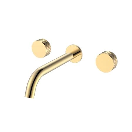 Смеситель из стены Boheme STICK DIAMOND на 3 отв. GOLD 152-2-G.1