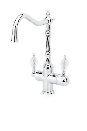 Смеситель для кухни Boheme с краном TRADIZIONALE CHROMO CRISTAL 113-CRST
